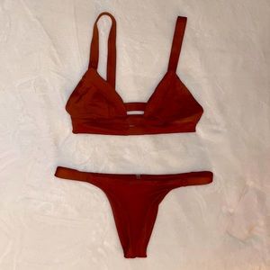 Vitamin A bikini top and bottom